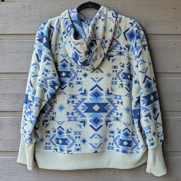 Colosseum Outdoors Tribal Aztec Fleece Hoodie Size XL - Picture 6 of 8